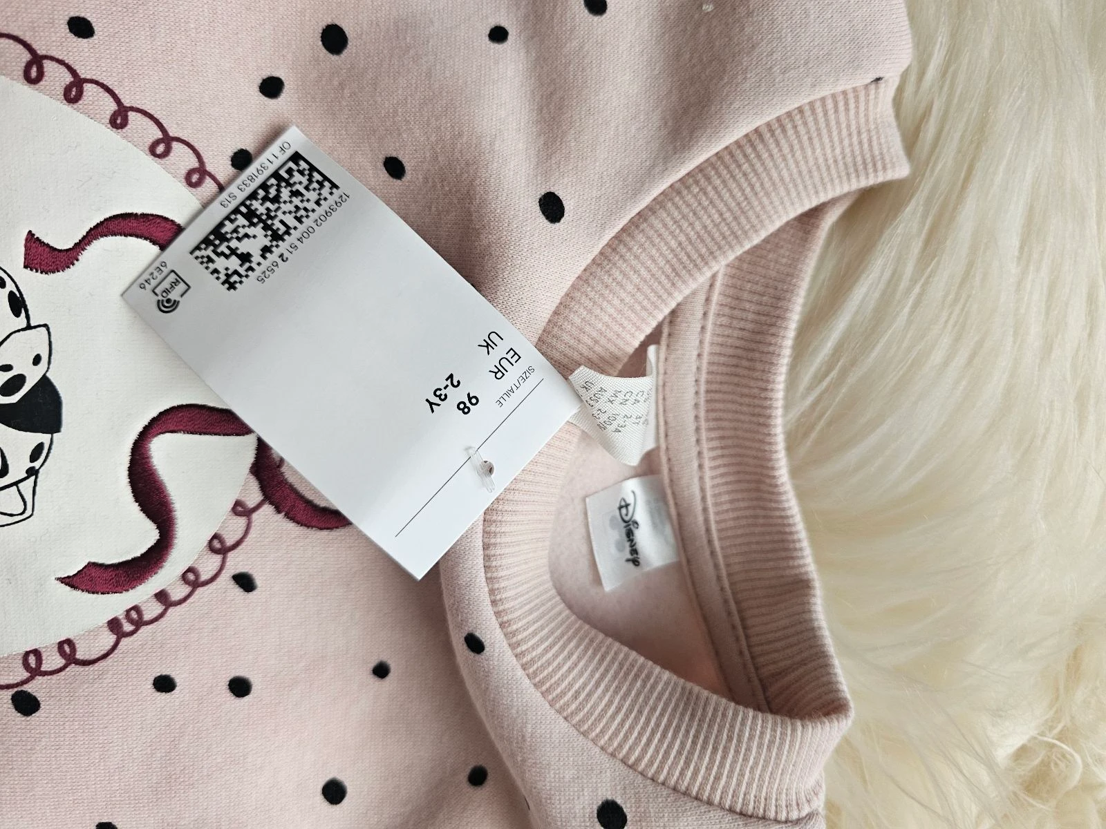 Sweat 101 Dalmatians H&M new - size 98 – photo 7
